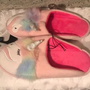 Unicorn House shoes slippers size 11-12 NEW
